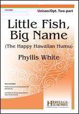 Little Fish, Big Name Unison/Two-Part choral sheet music cover